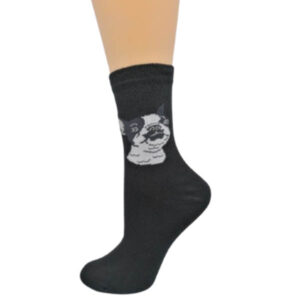 boston terrier kutyás zokni