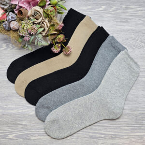 női vastag zokni vegyes színben