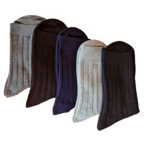 széles bordás zokni