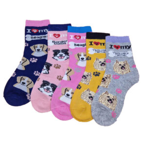 lány állatos zokni-