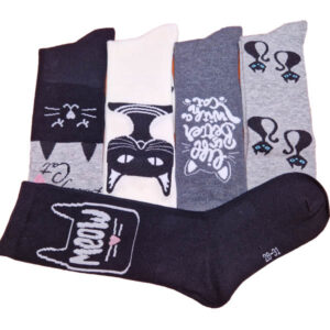 lány cicás térdzokni