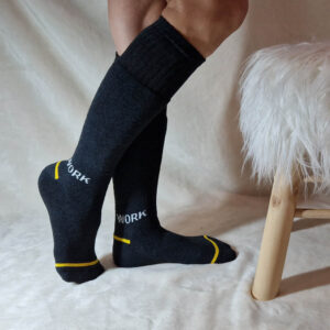 Munkás vastag térd zokni