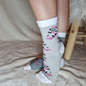 felemás pandás zokni