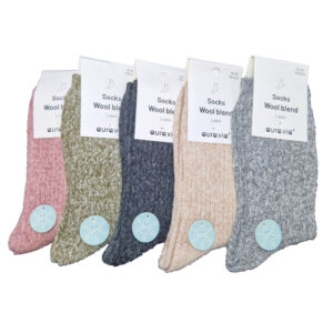 női vastag zokni kötött zokni