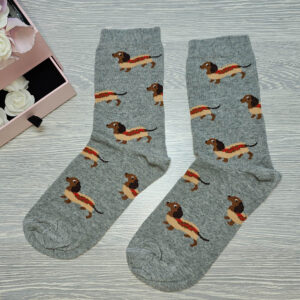 tacskó kutyás zokni