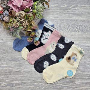 Lány cicás vastag zokni GNB2106