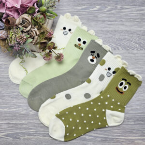 női zokni füles mintás NP2008