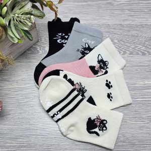 Bébi lány csúszásgátlós zokni BN2035