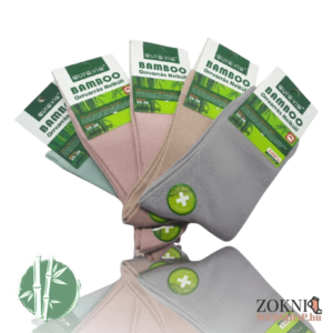 bambusz női zokni