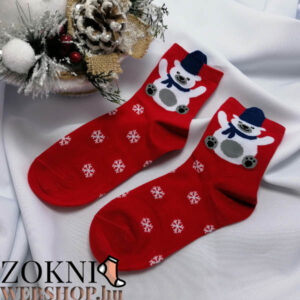 Női mikulásos zokni SN6695-2