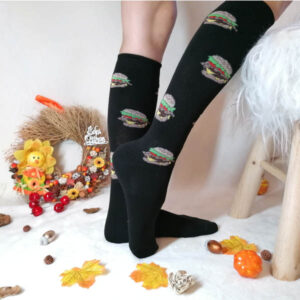 hamburgeres térdzokni