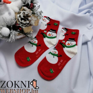 női mikulásos zokni SN7623-3