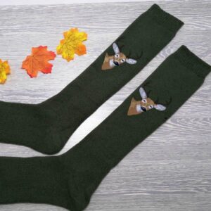 vadász térdzokni-szarvas