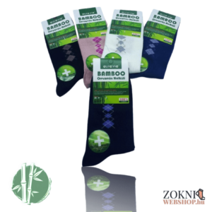 bambusz női zokni