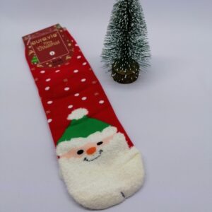 Télapós karácsonyi zokni