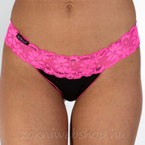 salsa csipkés tetejű tanga