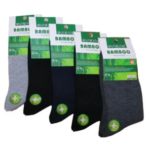 bambusz férfi zokni vegyes színben