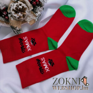 férfi mikulásos zokni SF7668-3