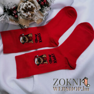 férfi mikulásos zokni SF7668-4