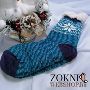 női mamusz W0217-5-kék-lila