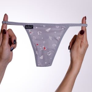 barones karácsonyi tanga világos szürke