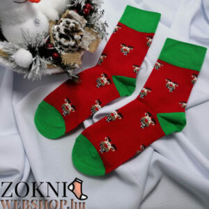 férfi mikulás zokni SF6701-4