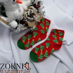gyerek mikulásos zokni SG7827-6