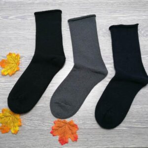 gumi nélküli vastag zokni