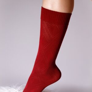 nylon mintás térdzokni trasparenze FEDORA