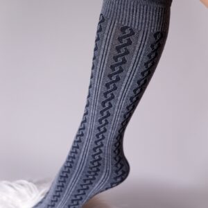 nylon mintás térdzokni trasparenze kuma