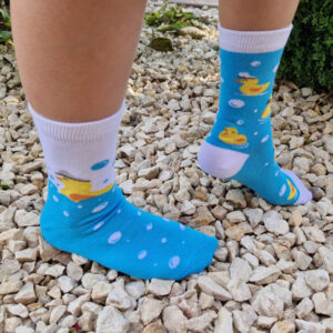 FELEMÁS ZOKNI KACSÁS