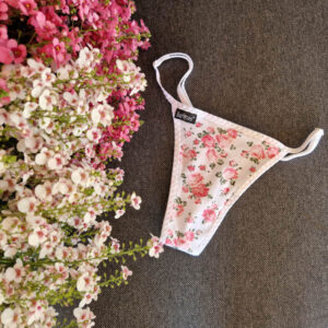 barones pántos tanga rózsa virág mintás