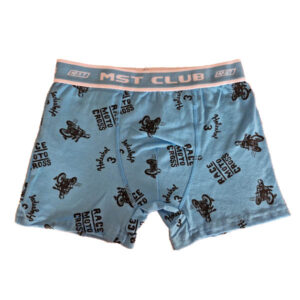 fiú boxer mototros világos kék