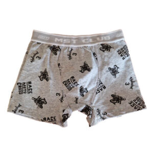 fiú boxer mototros világos szürke