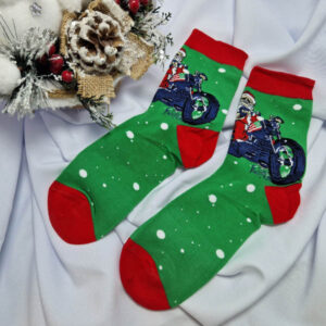 férfi mikulásos zokni