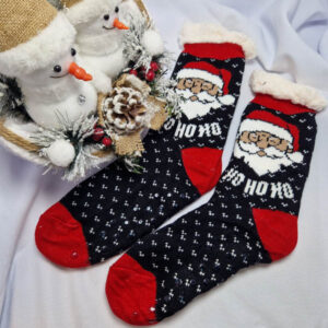 férfi mikulásos zokni mamusz