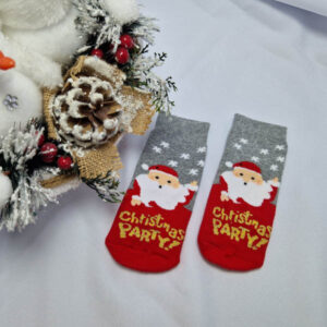 mikulásos baba zokni vastag 2