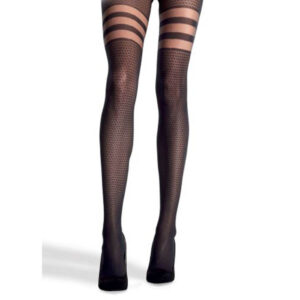 női mintás franzoni harisnya