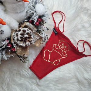 pántos tanga piros macis csizma arany