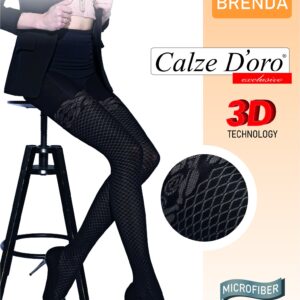 calze doro 40 den mintás harisnya