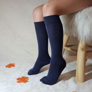 szuntex gyerek térdzokni-acélkék