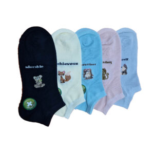 női bambusz titokzokni kis mintás