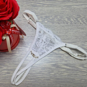 fehér nyitott tanga