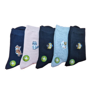 női mintás bambusz zokni 1