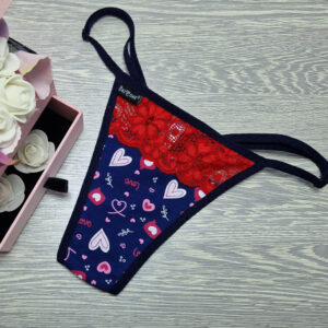 barones pántos tanga csipkés szívecskés