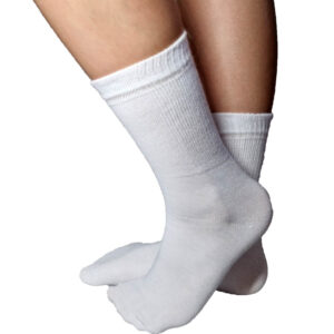 bambusz sportzokni fehér