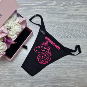 barones pántos tanga unikornis mintás