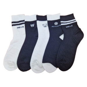 női zokni anyagában mintás