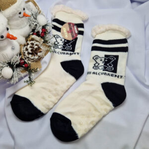 női zokni mamusz maci mintás 1