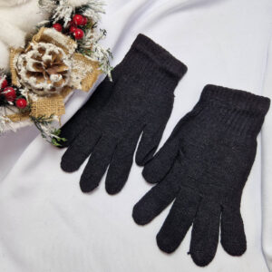 Férfi vastag kesztyű fekete